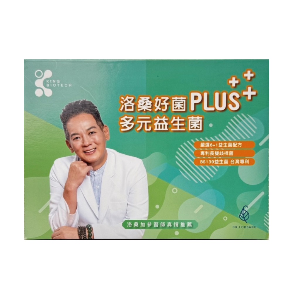 KingBiotech 京研所 洛桑好菌PLUS多元益生菌(30入/盒)_到期日:2027/08/22