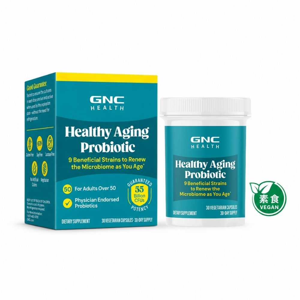 GNC 健安喜 護敏全效益生菌(30粒/瓶)