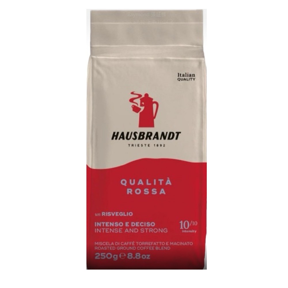 HAUSBRANDT ROSSA紅牌咖啡粉250g