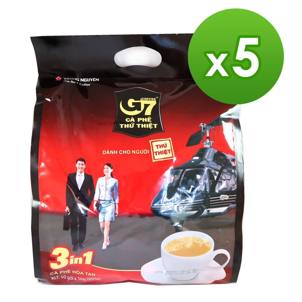 G7 ()三合一即溶咖啡(16g*50小包*5袋)