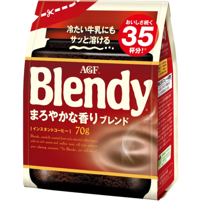 「Blendy」柔香即溶咖啡70g