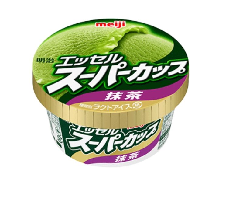 meiji明治 日本原裝進口超級杯冰淇淋200ML-抹茶