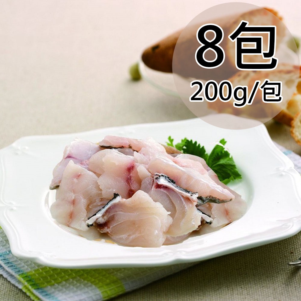 天和鮮物 龍虎斑腹邊肉8包〈200g/包〉