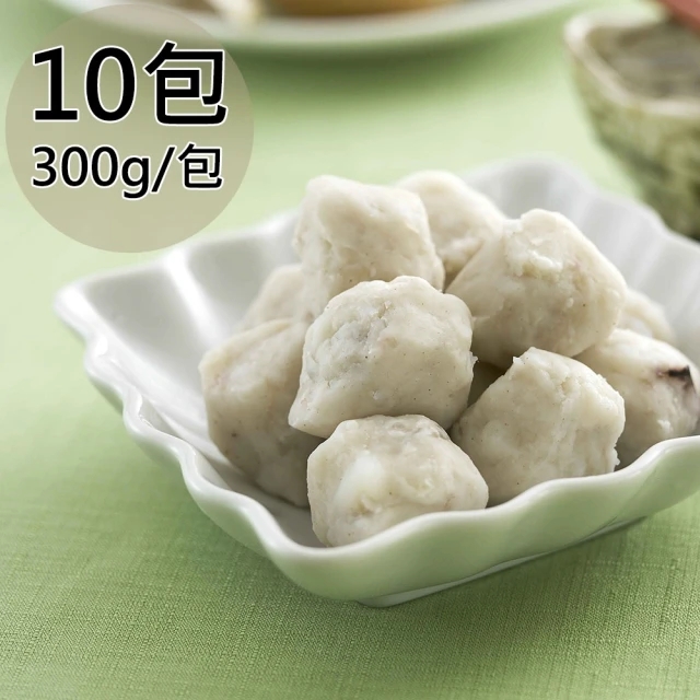 天和鮮物 澎湖花枝丸10包〈300g/包〉