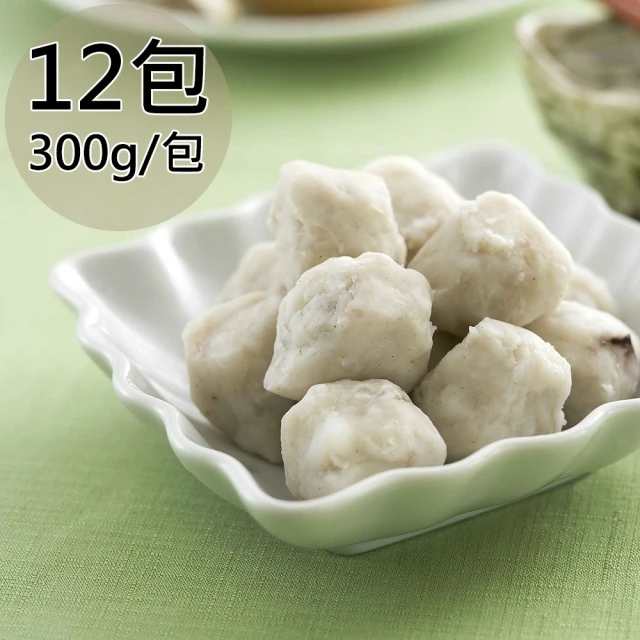天和鮮物 澎湖花枝丸12包〈300g/包〉