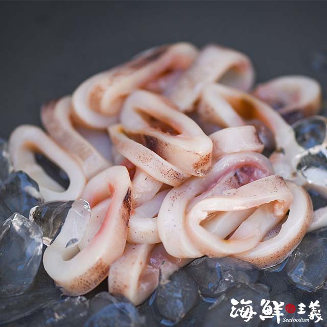 海鮮主義 帶皮魷魚圈2包組(1000g/包)