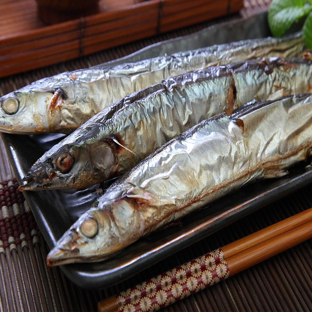 秋刀魚  華得水產野生特大秋刀魚(280g 約3-4尾/包) - PChome 24h購物