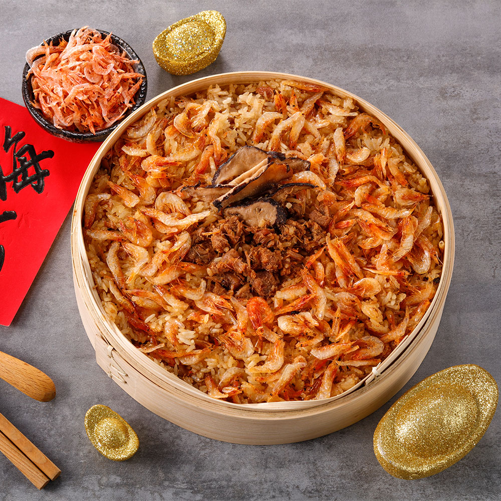 華得水產 東港干貝櫻花蝦油飯1盒組(800/盒)