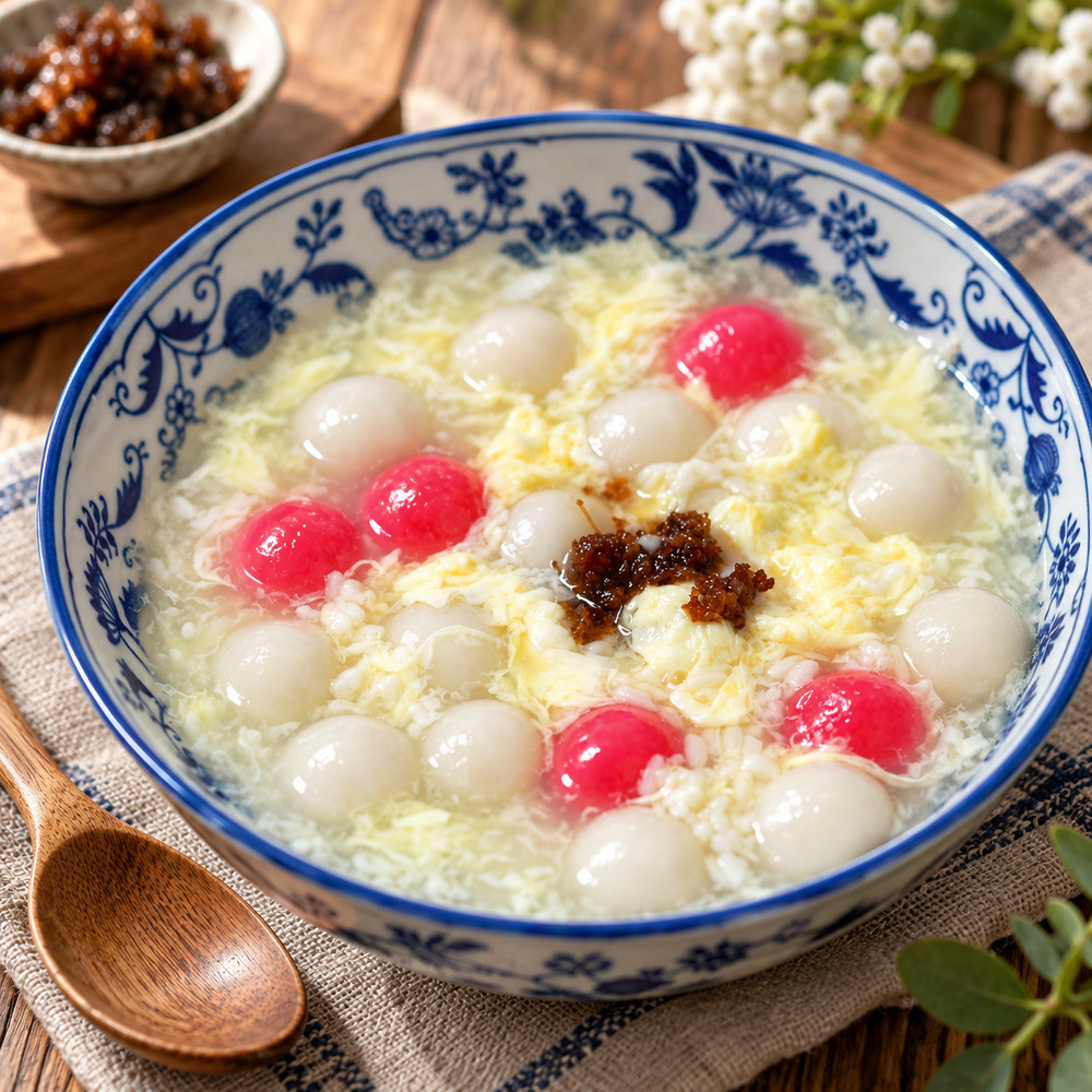 Nan-Yuan 南園食品 傳統紅白小湯圓300gx5盒(南門市場 台北必吃 冬至 拜拜 供品 甜湯 鹹湯圓 元宵 圓滿吉祥 預購)