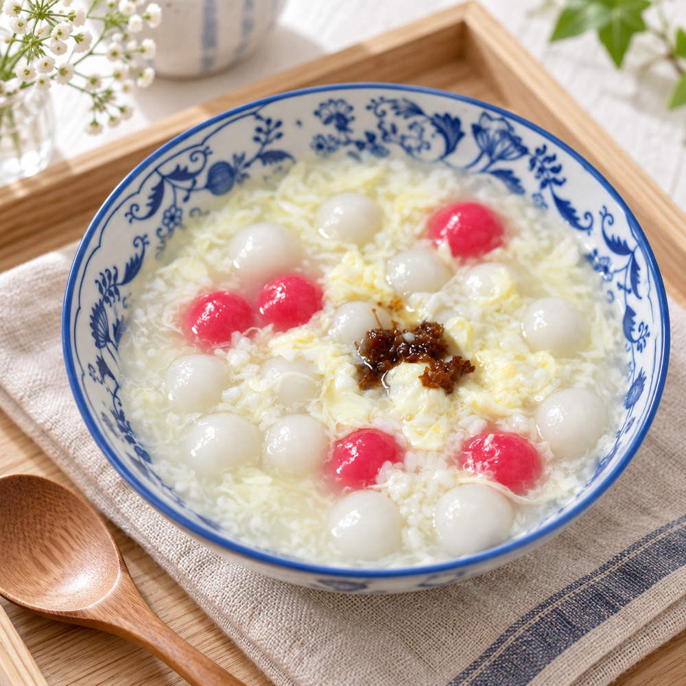 Nan-Yuan 南園食品 傳統紅白小湯圓300gx10盒(南門市場 台北必吃 冬至 拜拜 供品 甜湯 鹹湯圓 元宵 圓滿吉祥 預購)