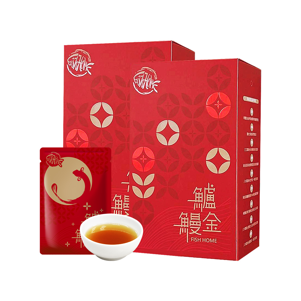 魚的家 金線蓮鱸鰻精6入x2盒-常溫(100ml/入/威品嚴選)