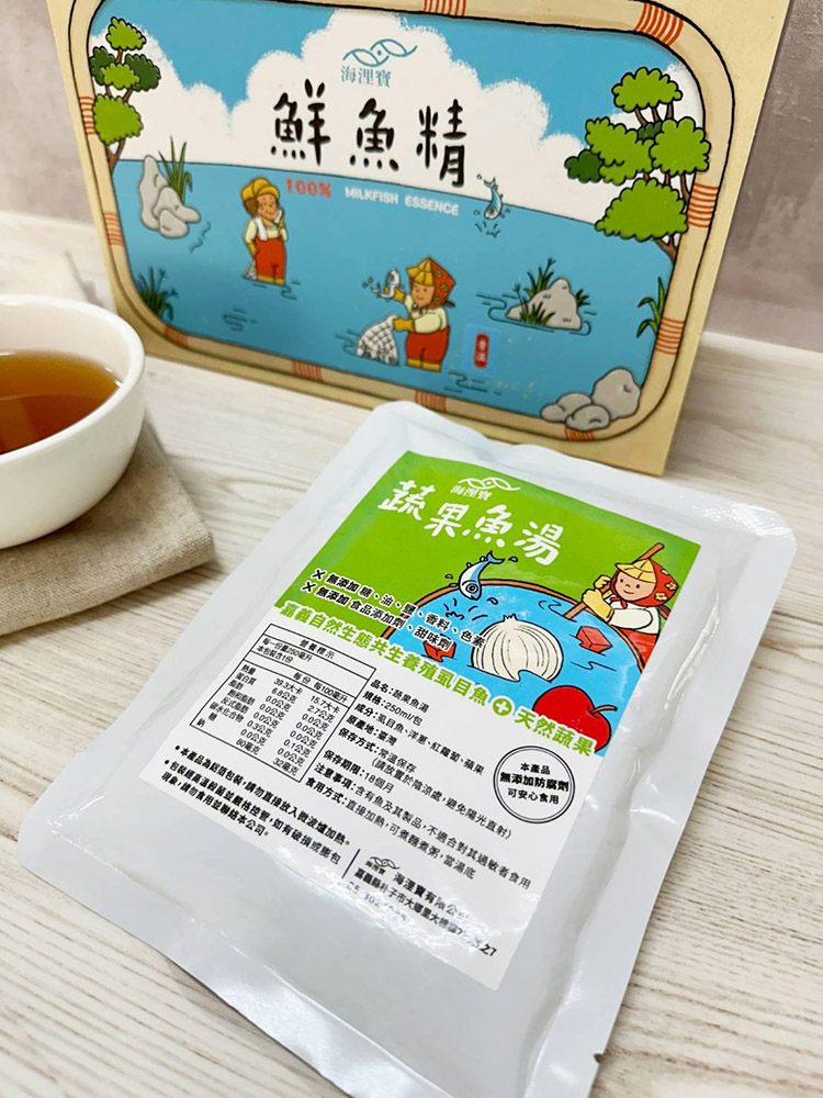 海鮮主義 海浬寶蔬果魚湯20包組(250ml/包)