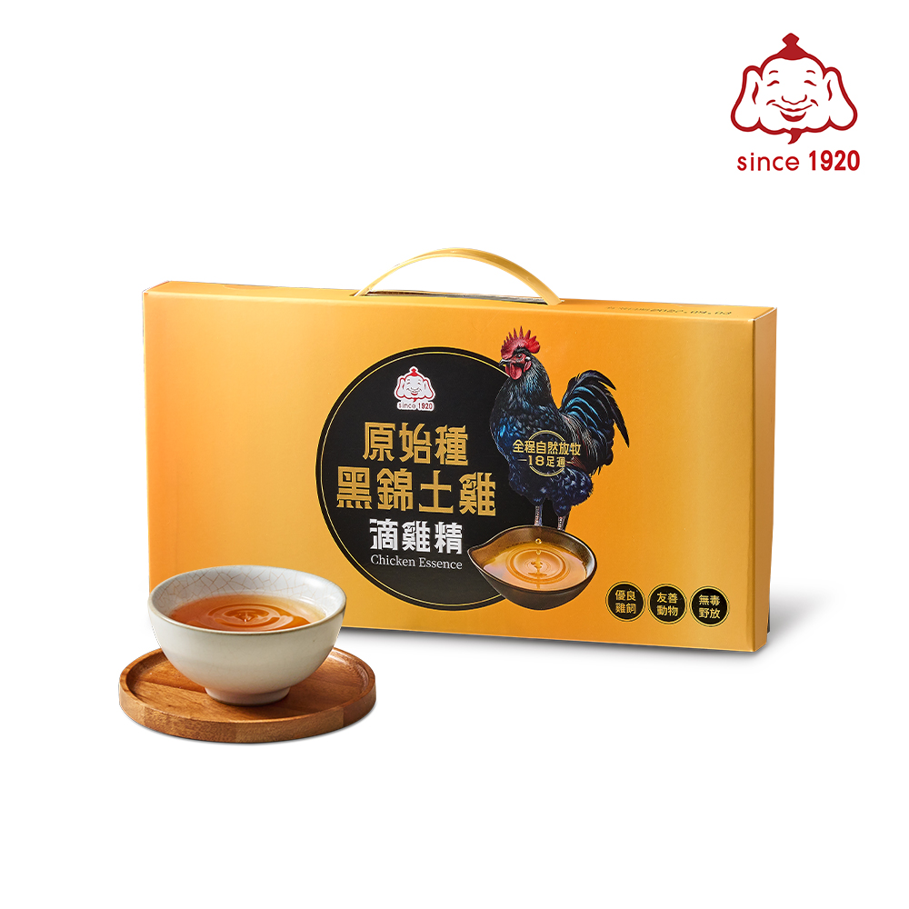 福壽 原始種黑錦土雞滴雞精 50mlx12入