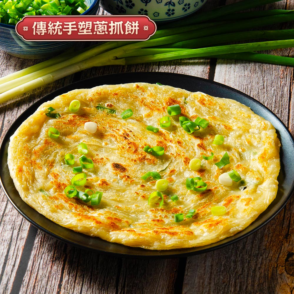 鮮綠生活 加厚蔥抓餅(5片入)共6包