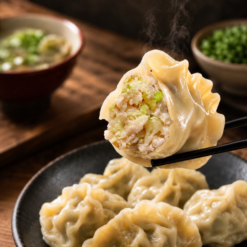 良品開飯 芹菜雞肉水餃20入x3包(年菜 預購 團圓 冷凍水餃 蛋白質 低脂 家常美食 聚餐 宵夜)