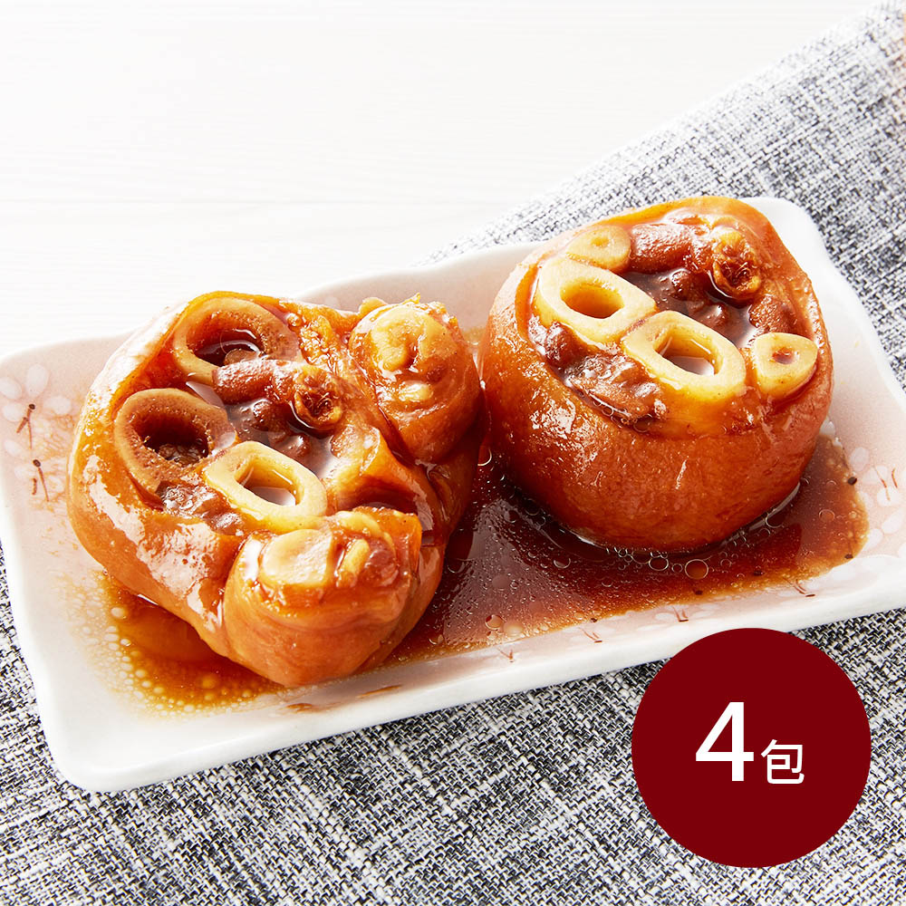 【料里長】萬鑾豬腳圈4包組(1000g/包)