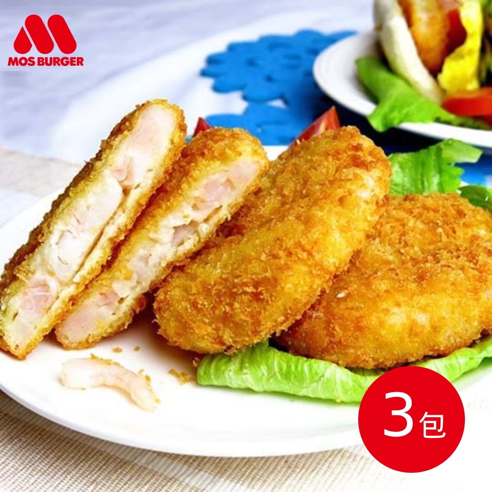 MOS 摩斯漢堡 日式炸蝦排60gx10片/包 共3包 魔術食品