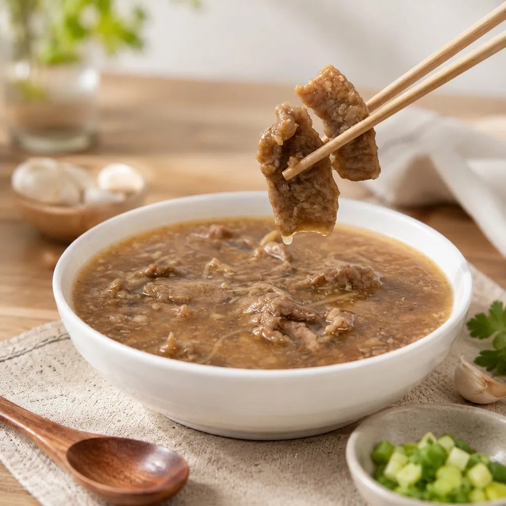【傳承蒜味肉羹】蒜味肉羹x2包 (1600g/包 宜蘭名店 濃郁爆蒜 團購美食 鍋物 湯品 年菜 預購 圍爐)