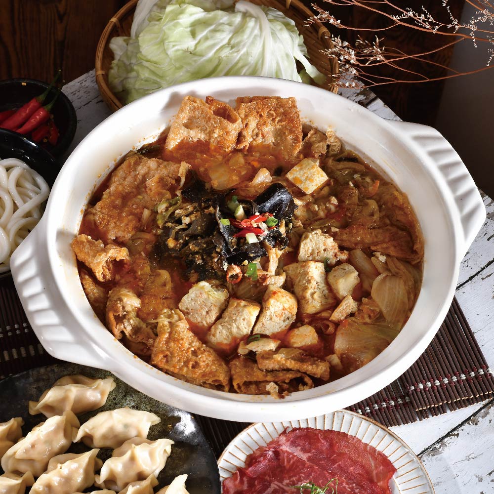 林聰明 經典沙鍋菜2100gx2包(嘉義排隊名店 大份量火鍋湯底 2027年菜圍爐預購)