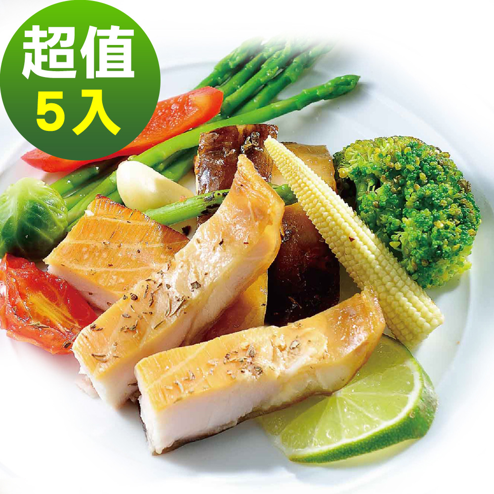鱘寶 鱘龍魚菲力魚排 5包(200g/包)禮盒組