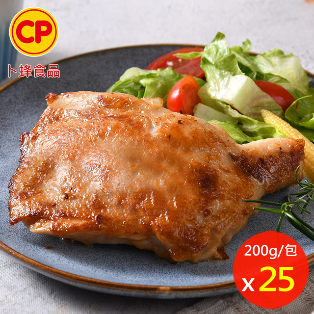 卜蜂 醃漬去骨雞腿排_香嫩蜜汁(200g/包) 超值25包組