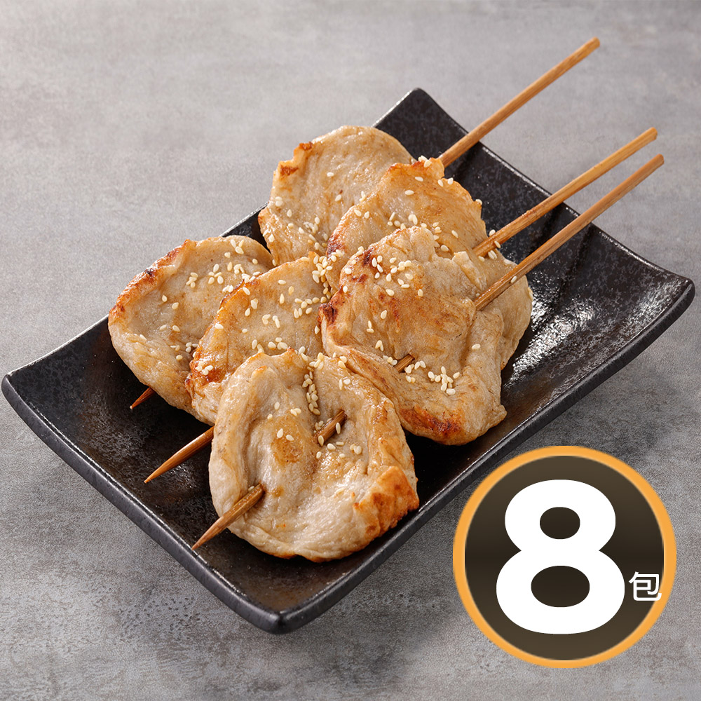華得水產 東港手工旗魚黑輪8包組(600g/包)