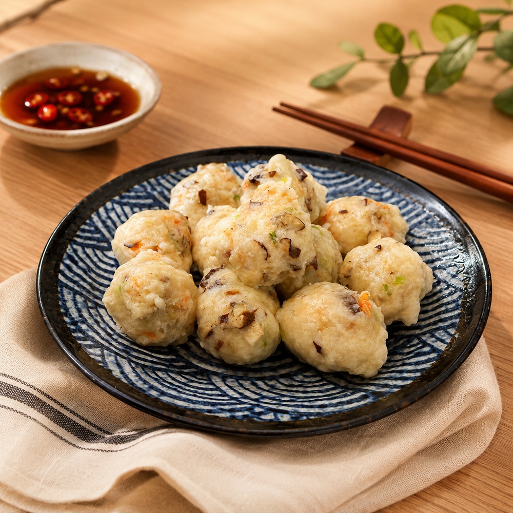 宏裕行 古早味海鮮丸360gX5(海鮮丸 火鍋料 煮湯配料 冷凍美食 家庭料理)