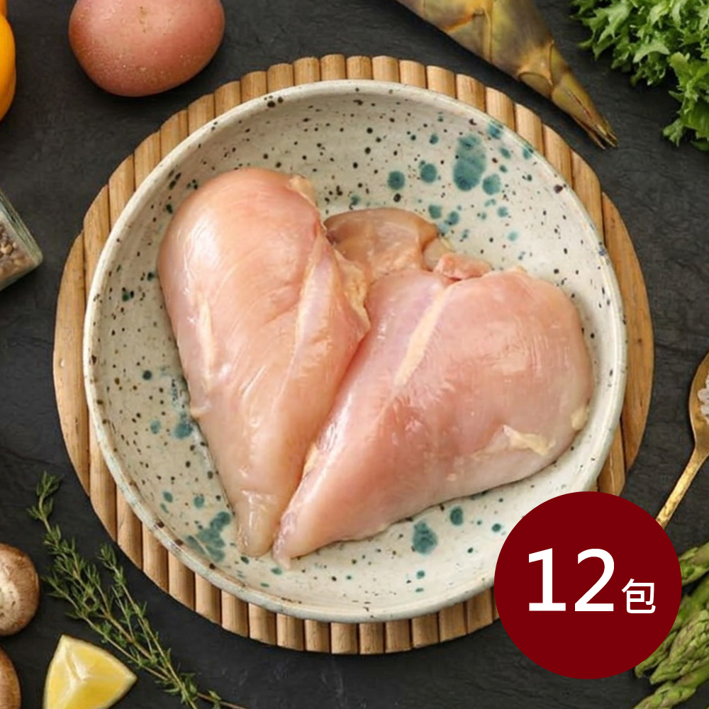 【料里長】雞胸清肉12包組(250g/包)