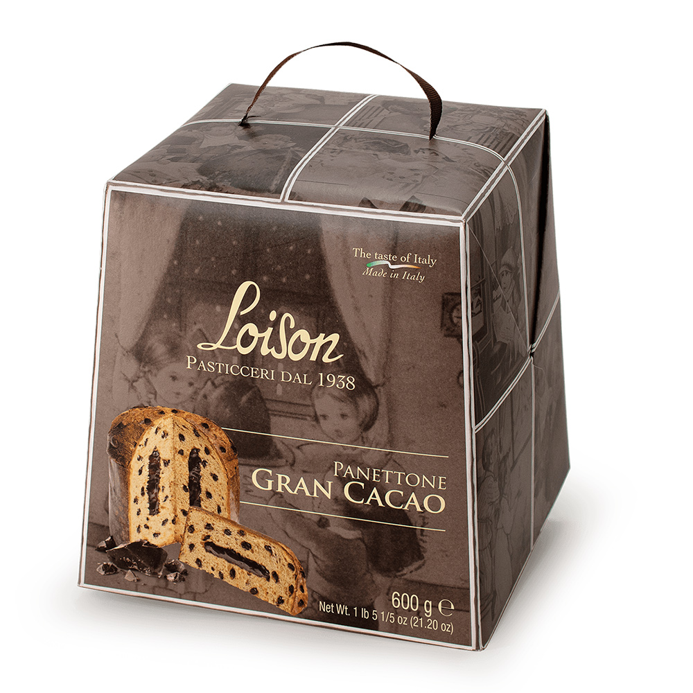 【Loison】巧克力潘娜多妮聖誕蛋糕 600g (到期日:2027/02/28) 義大利 聖誕麵包 聖誕派對 送禮