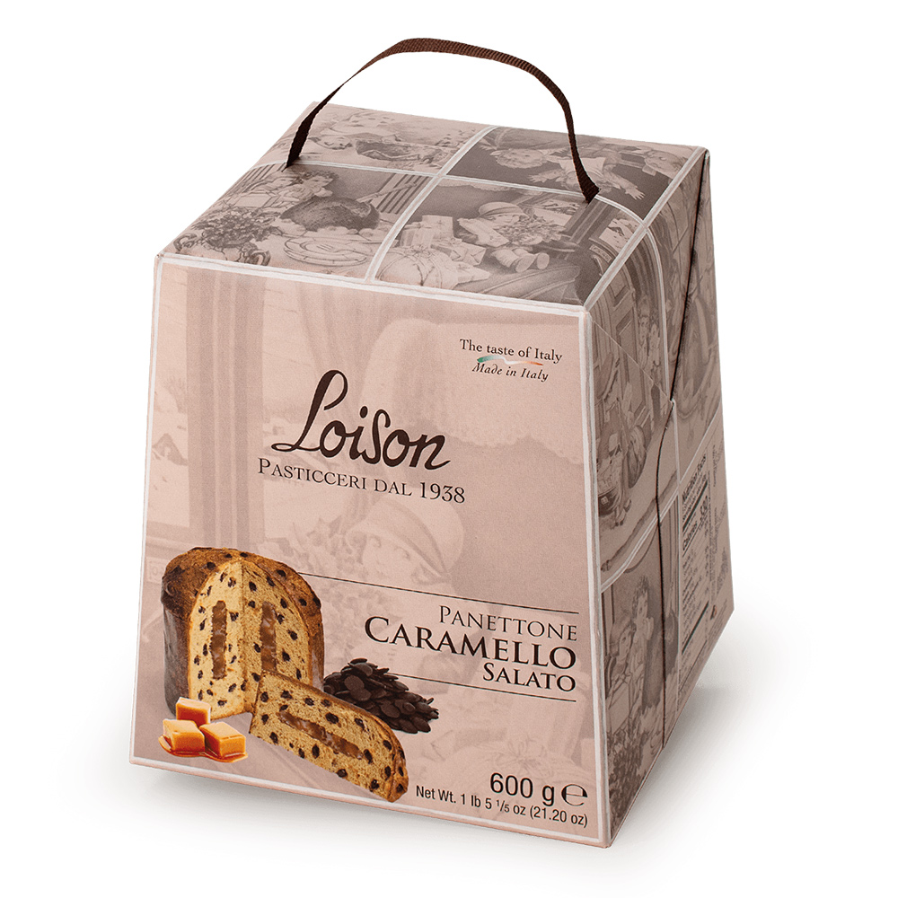 【Loison】焦糖潘娜多妮聖誕蛋糕 600g (到期日:2027/03/31) 義大利 Pandorino 聖誕麵包 派對 聖誕禮物