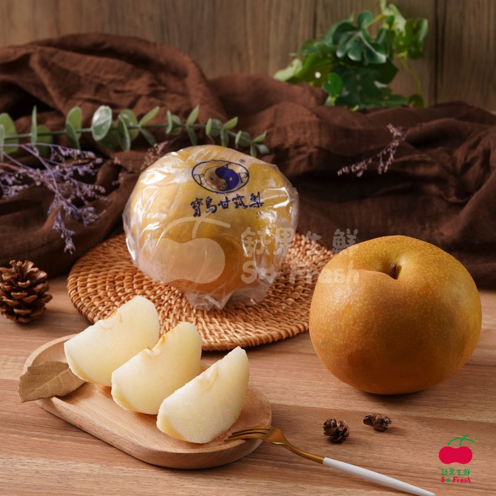 舒果 台灣甘露梨 (6顆/約3.6kg/箱)