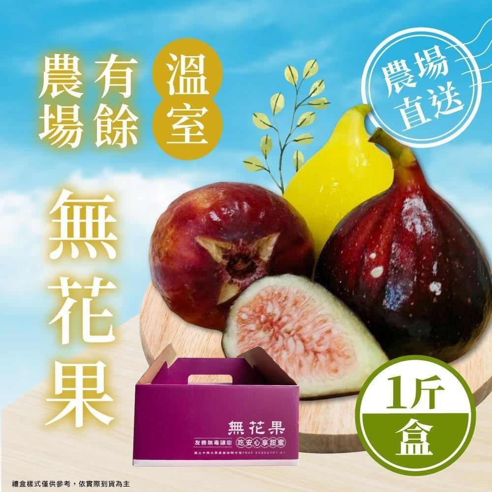 無毒三色無花果禮盒1斤x4盒(約12-14顆/盒) 低溫出貨
