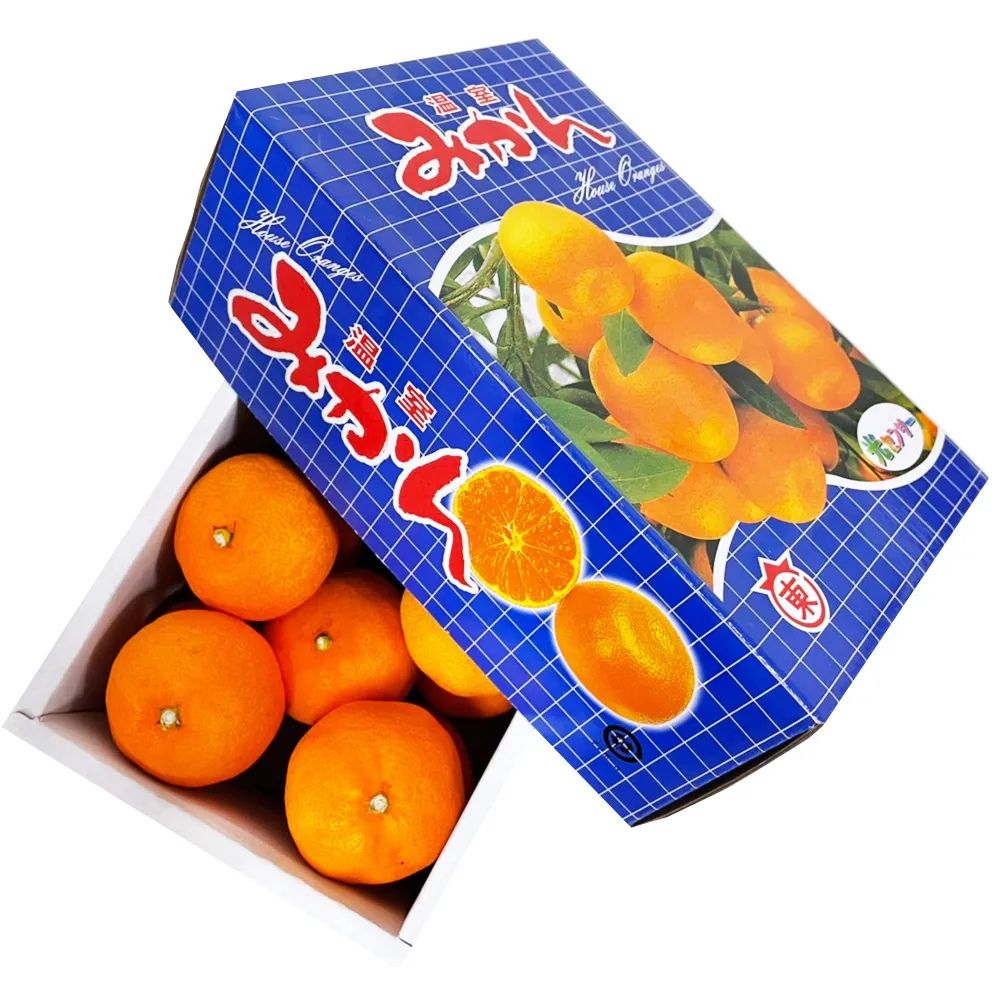 RealShop 真食材本舖 日本無籽蜜柑(1kg/約6-9顆/禮盒包裝)
