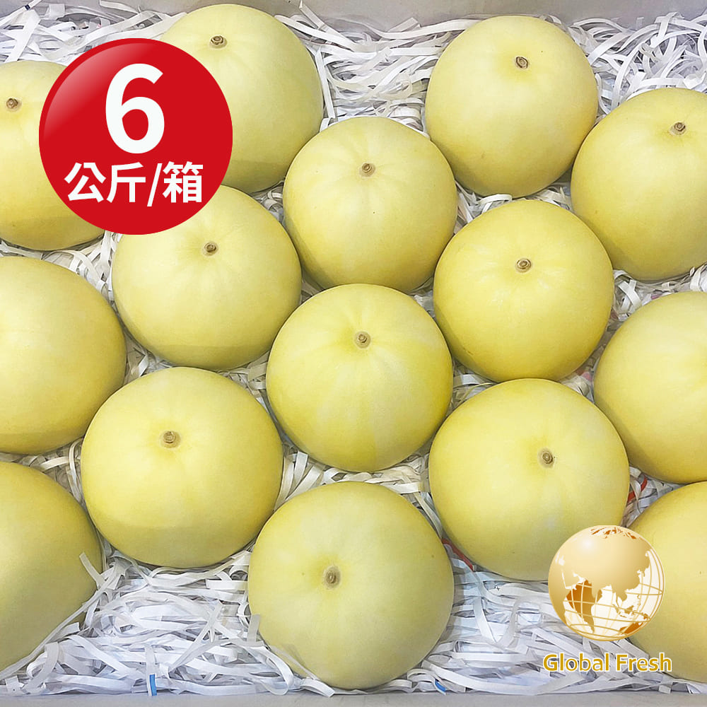 十翼饌日本品系藍寶石洋香瓜7-9粒/16.5台斤x1箱(一株一果/溫室吊棚/綠