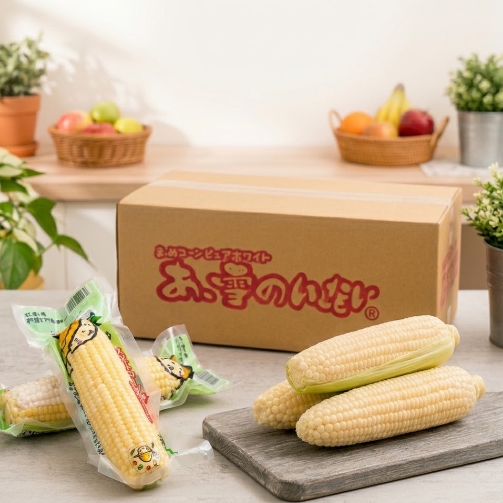 RealShop 真食材本舖 10支入 日本北海道白甜玉米 共3kg±10%