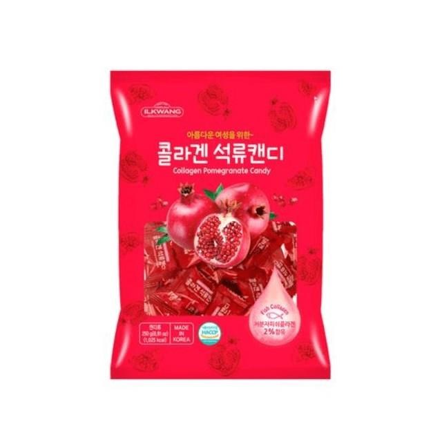 韓國 ILKWANG 石榴糖 250g/包*5包