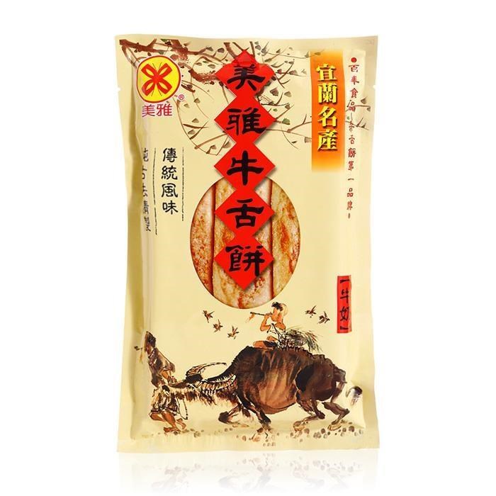 美雅宜蘭餅 輕脆超薄牛舌餅-牛奶x9包（其他規格）