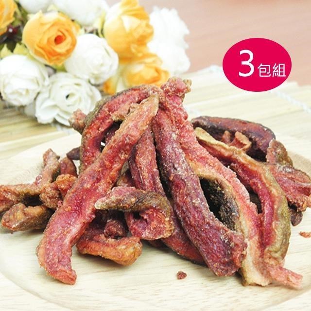 風之果 燕巢鄉自然甜紅心芭樂乾3包（其他規格）