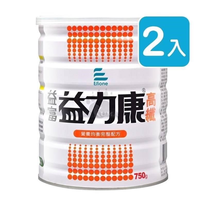 益富 【南紡購物中心】 益力康高纖營養均衡完整配方 750g (2入)