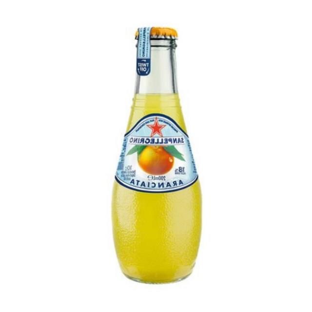 S.Pellegrino 聖沛黎洛 氣泡礦泉水(甜橙風味) 200mlx24入