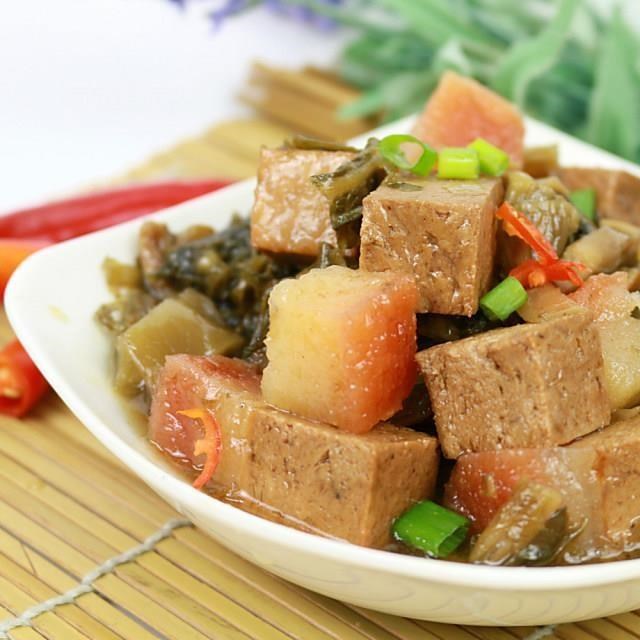 高興宴 素人上菜-長壽鴻福梅干扣肉500g(蛋奶素)-適合5-7人)