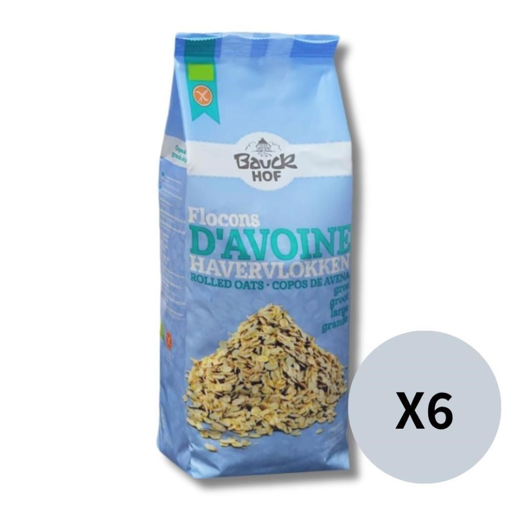【德國BauckMuhle】寶客無麩質大燕麥片(475g/包)(無蛋奶) 6入裝