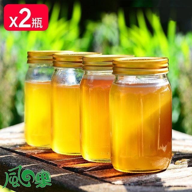 風之果 大崗山原鄉老蜂農琥珀特選龍眼蜂蜜850mlx2瓶組合