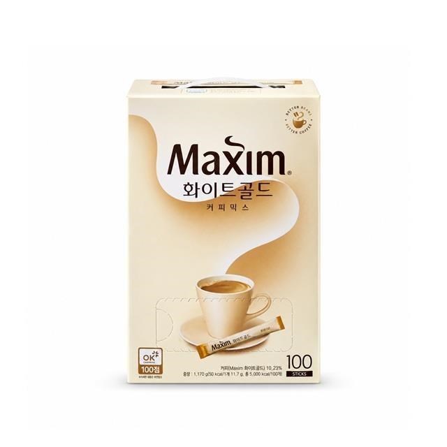 韓國 DongSuh Maxim 三合一即溶咖啡(拿鐵風味) 100包/盒x2盒