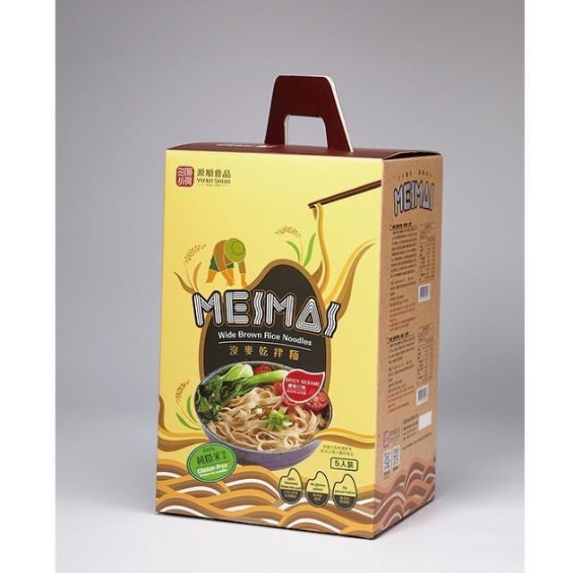 源順 沒麥乾拌糆禮盒-椒麻口味 110gX5包入/盒