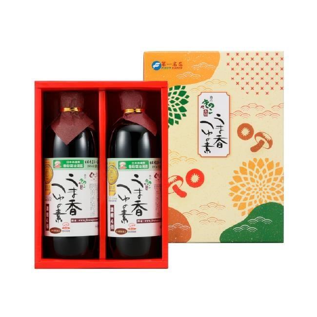 第一名店 森產業香菇醬油湯露禮盒(雙瓶組)