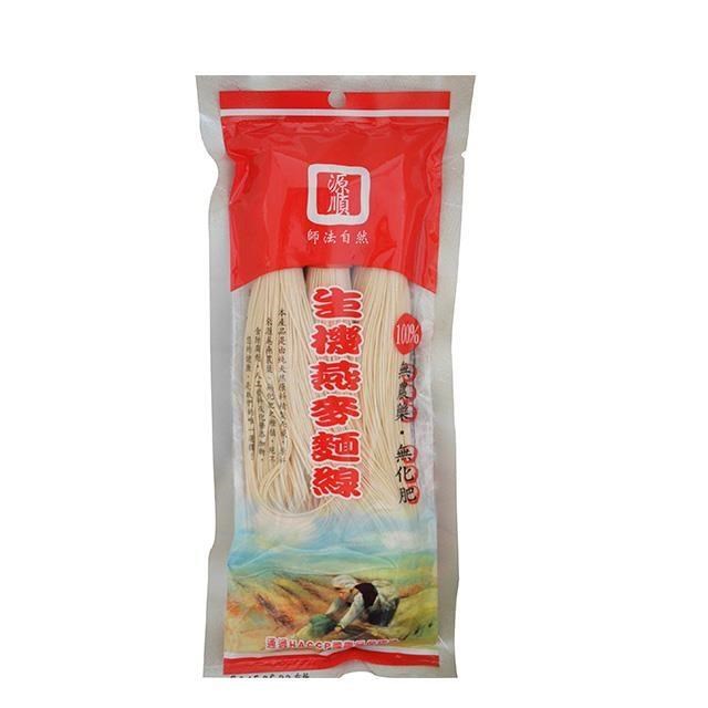 源順 【南紡購物中心】 生機燕麥麵線230g/包x4包入