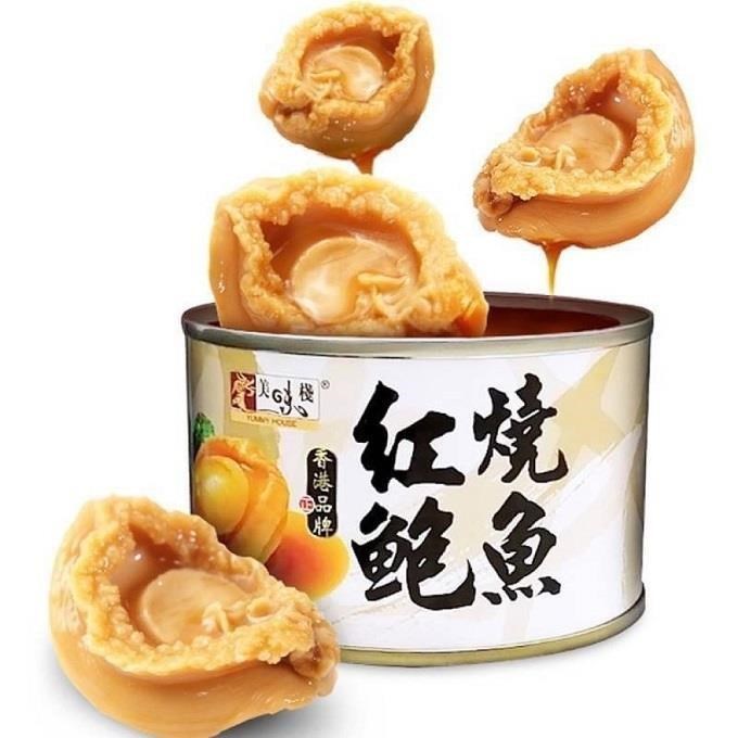 美佐子 美味棧-即食紅燒鮑魚(180g/罐,共2罐)