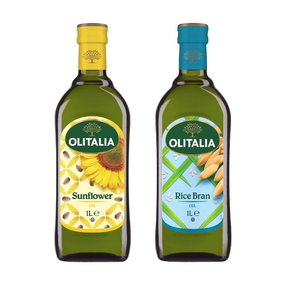 Olitalia 奧利塔 玄米油X1+葵花油X1 (1000ml/罐)