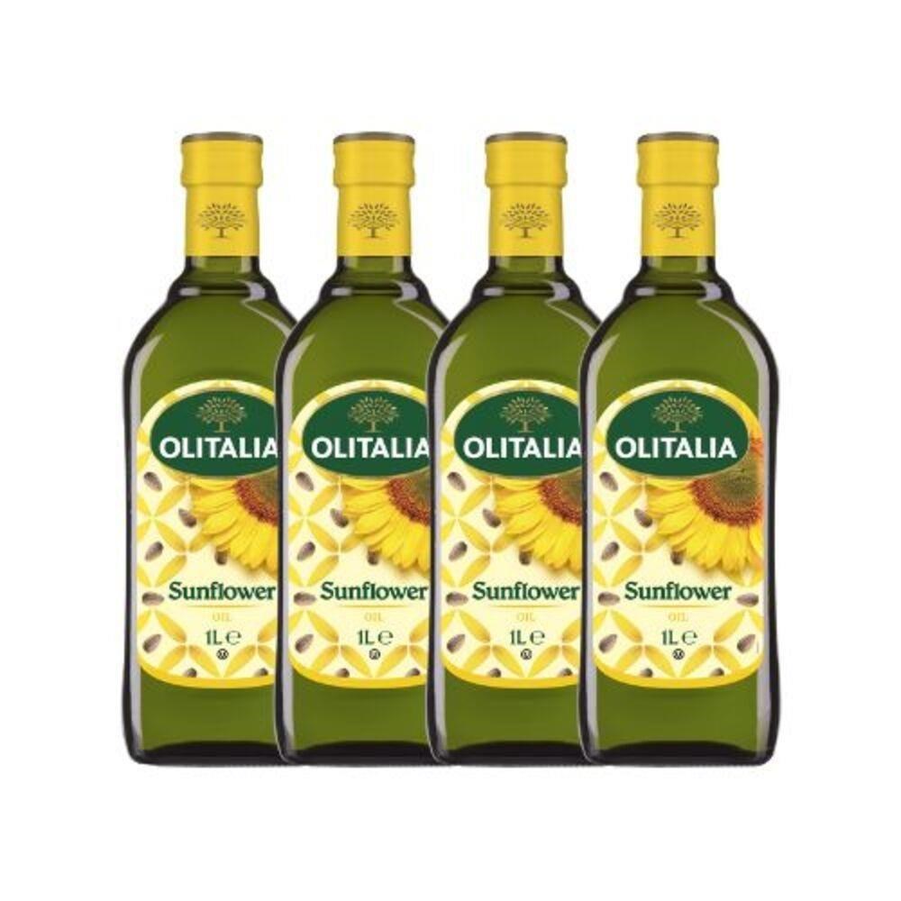 Olitalia 奧利塔 葵花油X4 (1000ML/罐)